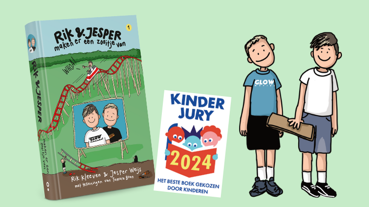 YouTubers Rik en Jesper maken een kinderboek